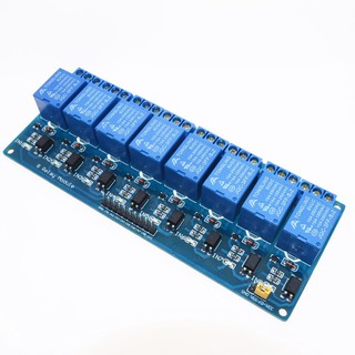 8-Channel 5V รีเลย์โมดูล Coupling Optocoupler ทริกเกอร์ MCU