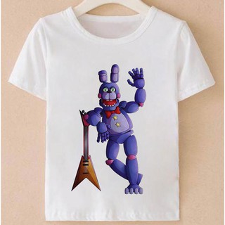 เสื้อยืด พิมพ์ลายการ์ตูน Five Night At Freddy Fnaf สําหรับเด็กผู้ชาย