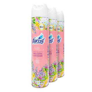 Air freshener AIR FRESHENER SPRAY FARCENT 320ML LAVENDER PACK3 Air freshener desiccant Home use น้ำหอมปรับอากาศ สเปรย์ปร