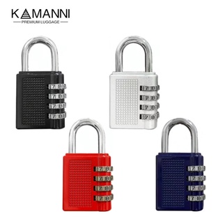 ภาพหน้าปกสินค้าKAMANNI กุญแจรหัส กุญแจล๊อครหัส 4 หลัก กุญแจตั้งรหัส แม่กุญแจ กุญแจล็อคบ้าน กุญแจประตูบ้าน ที่เกี่ยวข้อง