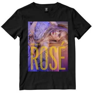 เสื้อยืดคอกลมBlackpink Rose Blackpink Park Chaeyoung ไซส์ S M L XL XXL สําหรับทุกเพศS-4XL