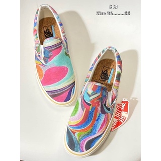 ภาพขนาดย่อของภาพหน้าปกสินค้าVans slop on(A+)พร้อมกล่อง sz.36-44 จากร้าน marinok บน Shopee ภาพที่ 2