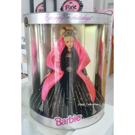 Happy Holidays 1998 Barbie Doll Special Edition Mattel ตุ๊กตาบาร์