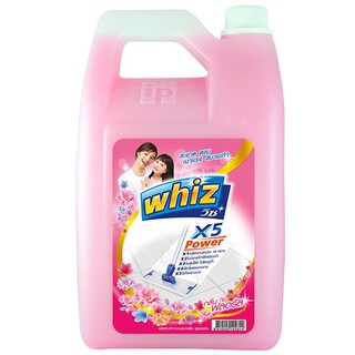 Whiz Floor Cleaner Concentrate, Floral Pink Scent 4000 ml.