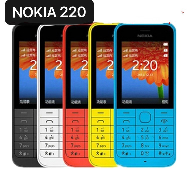 ภาพหน้าปกสินค้าโทรศัพท์มือถือราคาพิเศษ โทรศัพท์มือถือปุ่มกด Nokia 220 ปุ่มกดไทย-เมนูไทยใส่ได้AIS DTAC TRUE ซิม4G โทรศัพท์ปุ่มดังเหมาะสำ