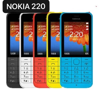 สินค้า โทรศัพท์มือถือราคาพิเศษ โทรศัพท์มือถือปุ่มกด Nokia 220 ปุ่มกดไทย-เมนูไทยใส่ได้AIS DTAC TRUE ซิม4G โทรศัพท์ปุ่มดังเหมาะสำ