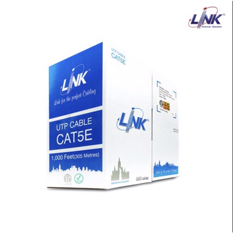 link-us-9015-สายแลน-cat5e-utp-indoor-305-เมตร-cmr-ul