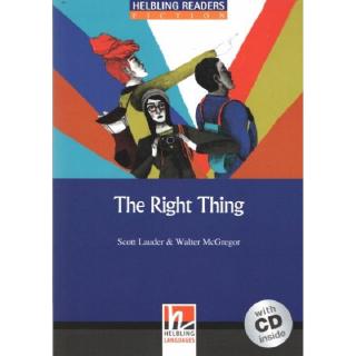 DKTODAY หนังสือ HELBLING READER BLUE 5:THE RIGHT THING+CD