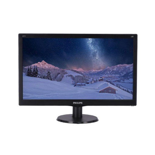 จอคอม-philips-203v5lsb2-19-5-led-monitor-60hz-มือสองสภาพดีมากๆ-พร้อมส่ง