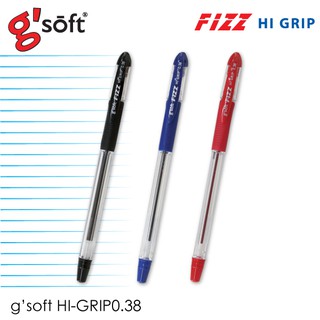 ภาพขนาดย่อของภาพหน้าปกสินค้า(1ด้าม) ปากกาลูกลื่น GSoft รุ่น Fizz Hi-Grip 1ด้าม จากร้าน officelife บน Shopee