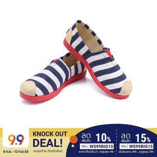 ภาพหน้าปกสินค้าCasual Flat Shoes Slip-ons รองเท้าผู้หญิง รองเท้าแฟชั่น รุ่น H-16 ซึ่งคุณอาจชอบสินค้านี้