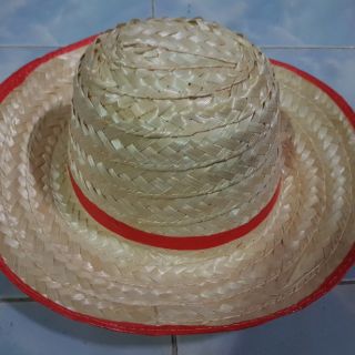 ภาพขนาดย่อของภาพหน้าปกสินค้า(ขั้นต่ำ5ใบคละแบบได้) หมวกสาน หมวกชาลี หมวกกีฬาสี หมวกชาวนา หมวกชาวสวน จากร้าน sukanya.hat บน Shopee