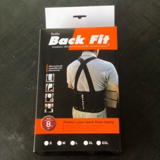 ภาพหน้าปกสินค้าเข็มขัดพยุงหลัง BACK FIT กันปวดหลัง สําหรับยกของ มีรุ่นถอดสายได้และไม่ได้ ซึ่งคุณอาจชอบราคาและรีวิวของสินค้านี้