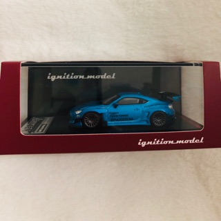 IGNITION MODEL #TOYOTA 86 V3 (Blue Metallic)🚦Scale 1:64