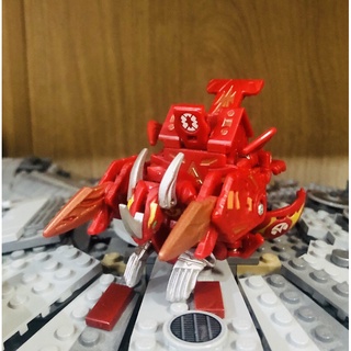 BAKUGAN GUNDALIAN PYRUS LUMINO DRAGONOID &amp; BATTLE SABRE  #บาคุกัน