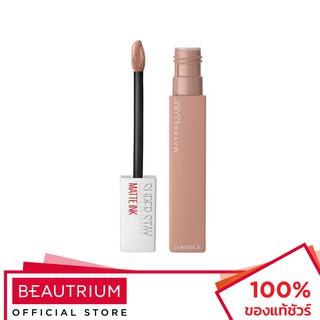 MAYBELLINE NEW YORK Super Stay Matte Ink Un-Nude Liquid Lipstick ลิปสติก 5ml