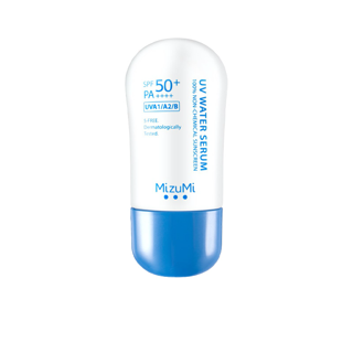 MizuMi UV Water Serum SPF50+ PA++++ 40g ครีมกันแดด ยอดขายอันดับ 1 สำหรับใช้ทุกวัน เนื้อเบาออกแดดได้ทันที เพื่อผิวแพ้ง่าย