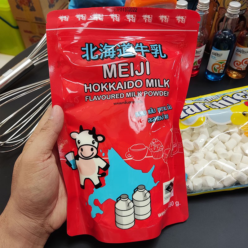 ราคาถูกที่สุด-ผงนมกลิ่นฮอกไกโด-meiji-hokkaido-milk-ขนาด-480-กรัม