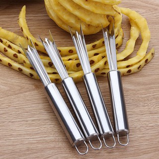 ✿Stainless Steel Pineapple Peeler Remover Fruit Slicer Eye Cutter Kitchen Tools