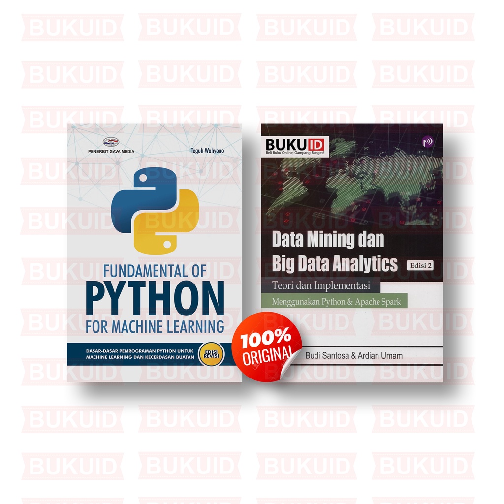 Data Mining Big Data Analysis Book Package + Fundamentals of Python ...