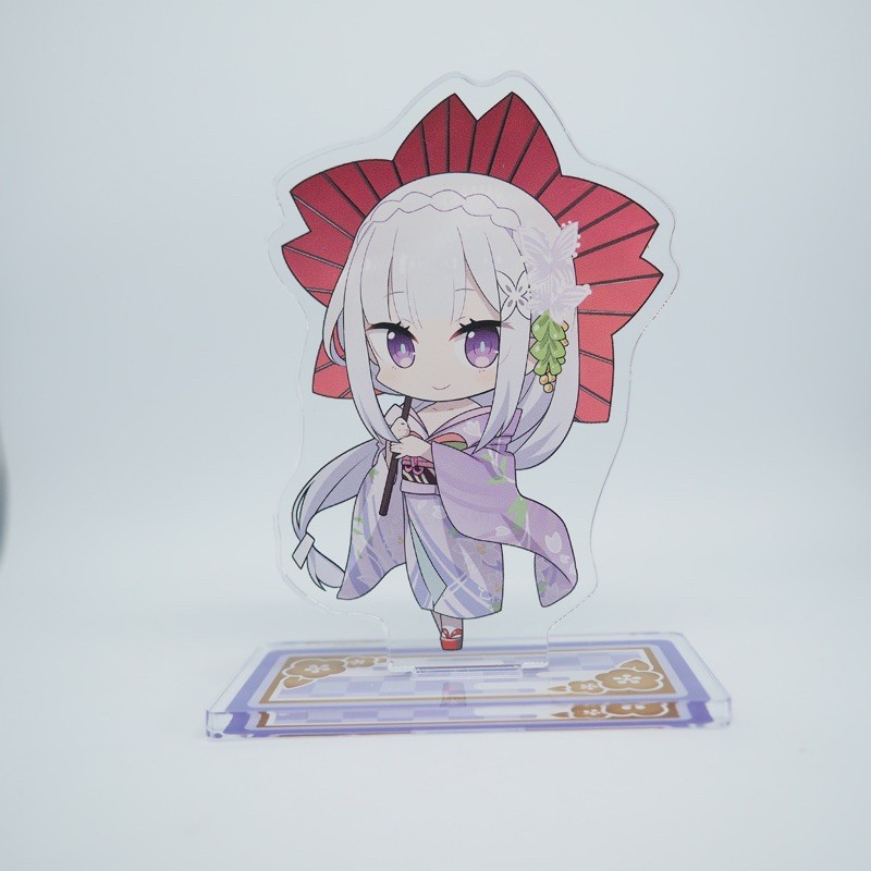 Re: Zero acrylic stand - Emilia Title: Re: Zero Character: Emilia Maker ...