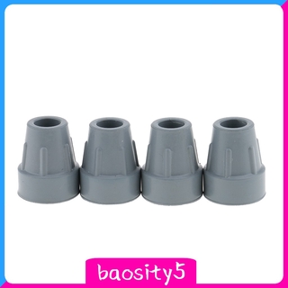 ( Baosity5 ) ปลอกยางสวมปลายไม้เท้ากันลื่น 4 ชิ้น