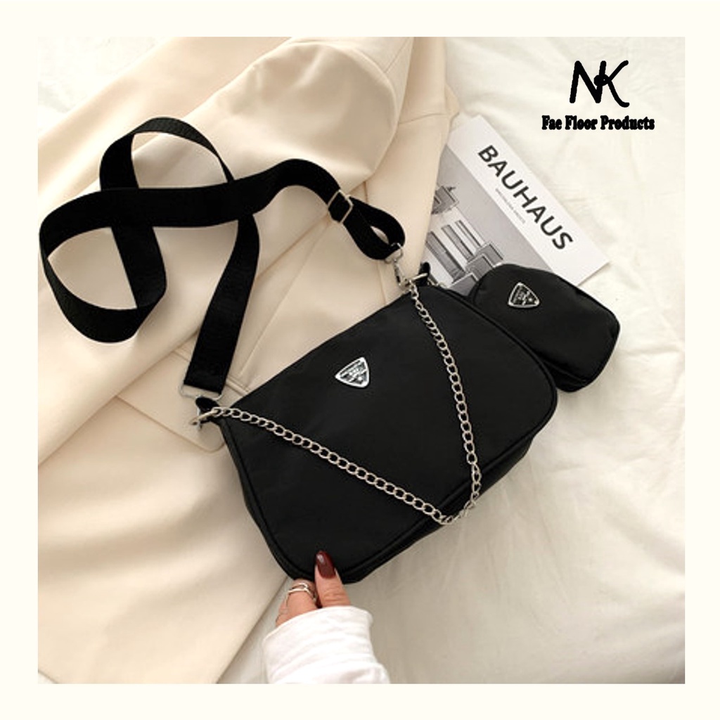 adshopp-พร้อมส่ง-กระเป๋าสะพายข้าง-2ใบ