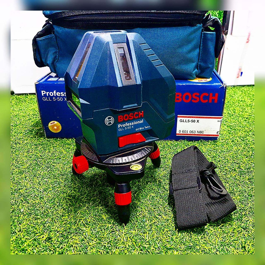 bosch-เลเซอร์กำหนดแนวเส้น-รุ่น-gll5-50x-พร้อมกระเป๋า-กะทัดรัด-เลเซอร์