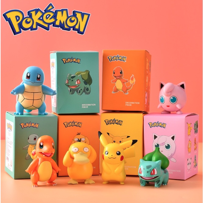 พร้อมส่ง-โมเดล-pokemon-ตั้งโต๊ะ-สวยมาก-งานแท้-100-รับประกันความพอใจ