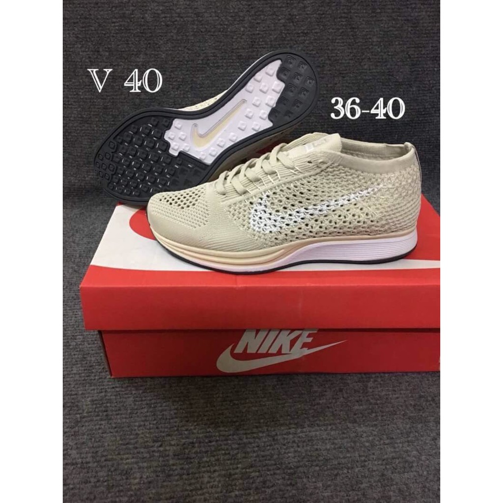 nike-flyknit-racer-ครีม