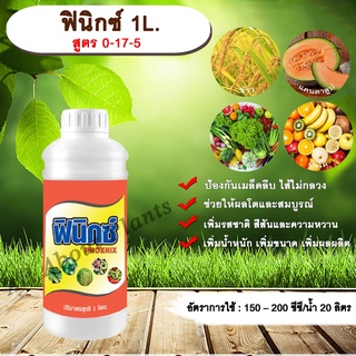 ฟินิกซ์ 1L. ธาตุอาหารรอง ธาตุอาหารเสริม ป้องกันเมล็ดลีบ ไส้ไม่กลวง เนื้อแน่น ผลโต ผลสมบูรณ์ เพิ่มรสชาติ สีสวย หวาน