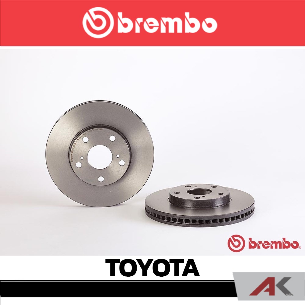 จานเบรก-brembo-toyota-camry-acv30-ปี-2002-alphard-ปี-2002-2008-หน้า-เบรคเบรมโบ้-รหัสสินค้า-09-a386-11-ราคาต่อ-1-ข้าง