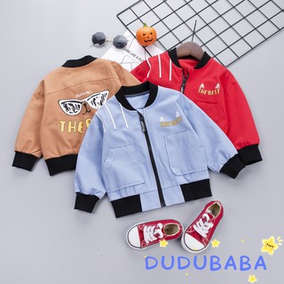 ภาพหน้าปกสินค้า【 dudubaba 】 เสื้อแจ็คเก็ตมีฮู้ดพิมพ์ลายตัวอักษรสำหรับเด็ก 0 ~ 5 ปี ที่เกี่ยวข้อง
