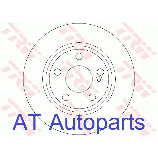 ใช้atau132ลดเพิ่ม-120บาท-จานเบรคหลัง-benz-w176-a170-a200-a250-2011-df6376s