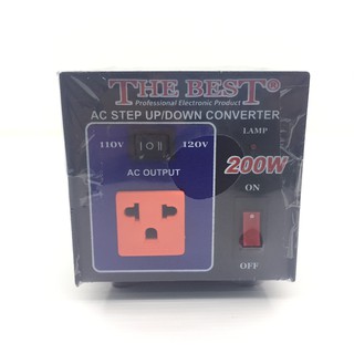 Converter หม้อแปลงลดไฟทองแดงแท้ 200W รุ่น KMS-200 The Best