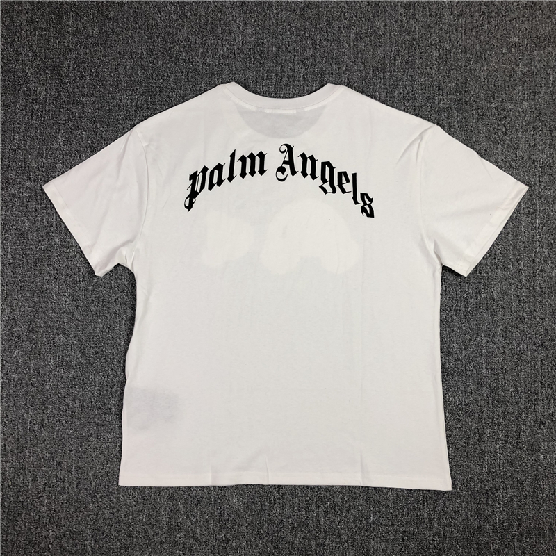 new-palm-ผู้ชายและผู้หญิงแฟชั่นลำลองเสื้อยืดแขนสั้น