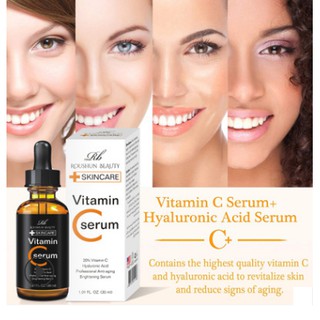 เซรั่มเอสเซนต์วิตามินซี สำหรับบำรุงผิวหน้า ROUSHUN vitamin c serum วิตามินซีหน้าใส VC serum  30 ml. เซรั่มวิตามินซี Hyal