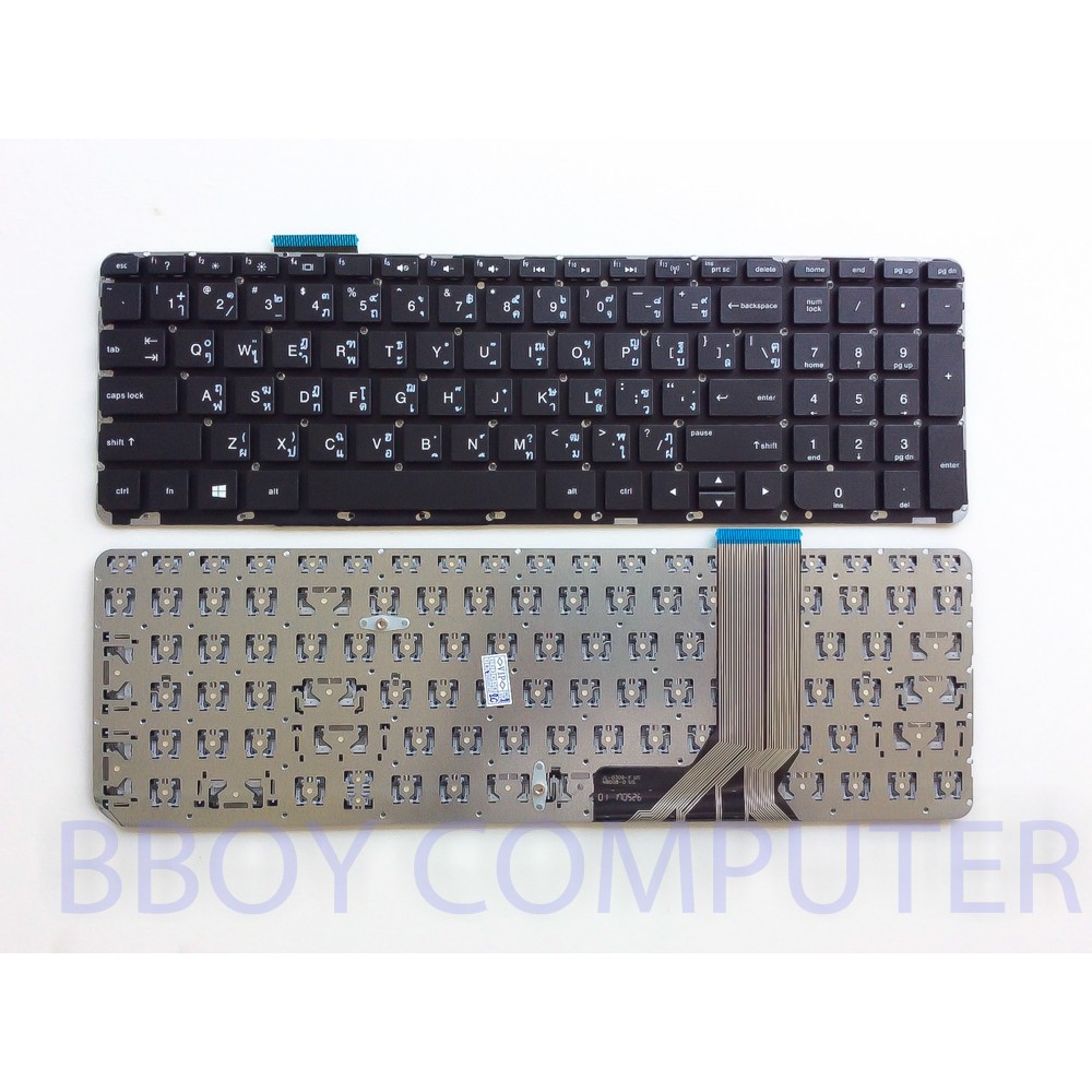 hp-compaq-keyboard-คีย์บอร์ด-hp-envytouchsmart-15-j-17-j-keyboard-th-us