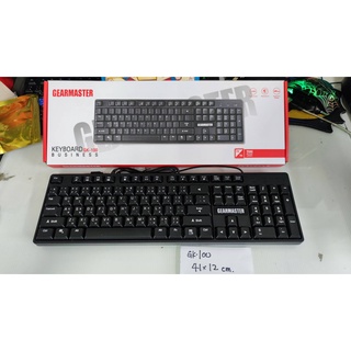 ภาพขนาดย่อของภาพหน้าปกสินค้าGearmaster GM-918 / NK-39 / KB-502 primaxx / GM-919 คียบอร์ด ราคาประหยัด keyboard USB keyboard คีย์บอร์ด ราคาถูก จากร้าน nattida_boonyakiat บน Shopee ภาพที่ 4