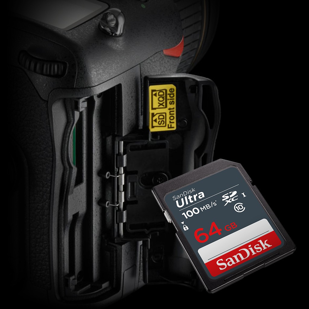 ภาพสินค้าSanDisk Ultra SD Card 64GB Class10 SDXC Speed100MB/s (SDSDUNR-064G-GN6IN) เมมโมรี่ เอสดี ใส่ กล้องมิลเลอร์เลส ประกัน10ปี จากร้าน sjcam_officialstore บน Shopee ภาพที่ 7