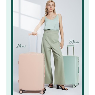 ภาพหน้าปกสินค้าtravel luggage กระเป๋าเดินทาง20/22/24/26/28นิ้ว รุ่นซิป วัสดุABS+PCแข็งแรงทนทาน รถเข็นกระเป๋าเดินทาง luggage suitcase ที่เกี่ยวข้อง