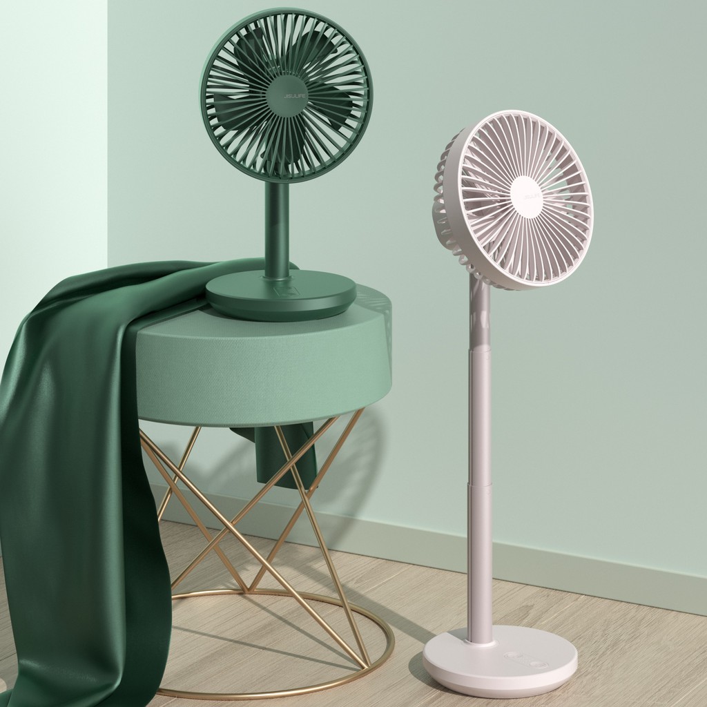 Jisulife FA13X Extend Rotate Desk Fan พัดลมตั้งโต๊ะ รุ่น FA13X แบบส่าย ...