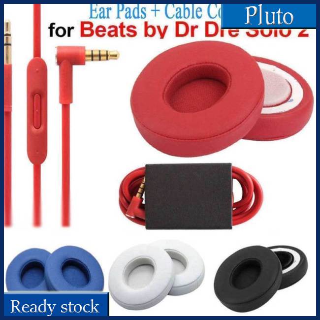 ใหม่-เบาะหูฟัง-พร้อมสายสัญญาณเสียง-แบบเปลี่ยน-สําหรับ-beats-by-dr-dre-solo-2