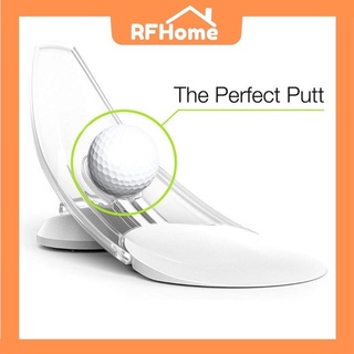 สินค้า “พร้อมส่ง”อุปกรณ์ฝึกซ้อมกอล์ฟหลุมจำลอง portable golf hole the perfect putt