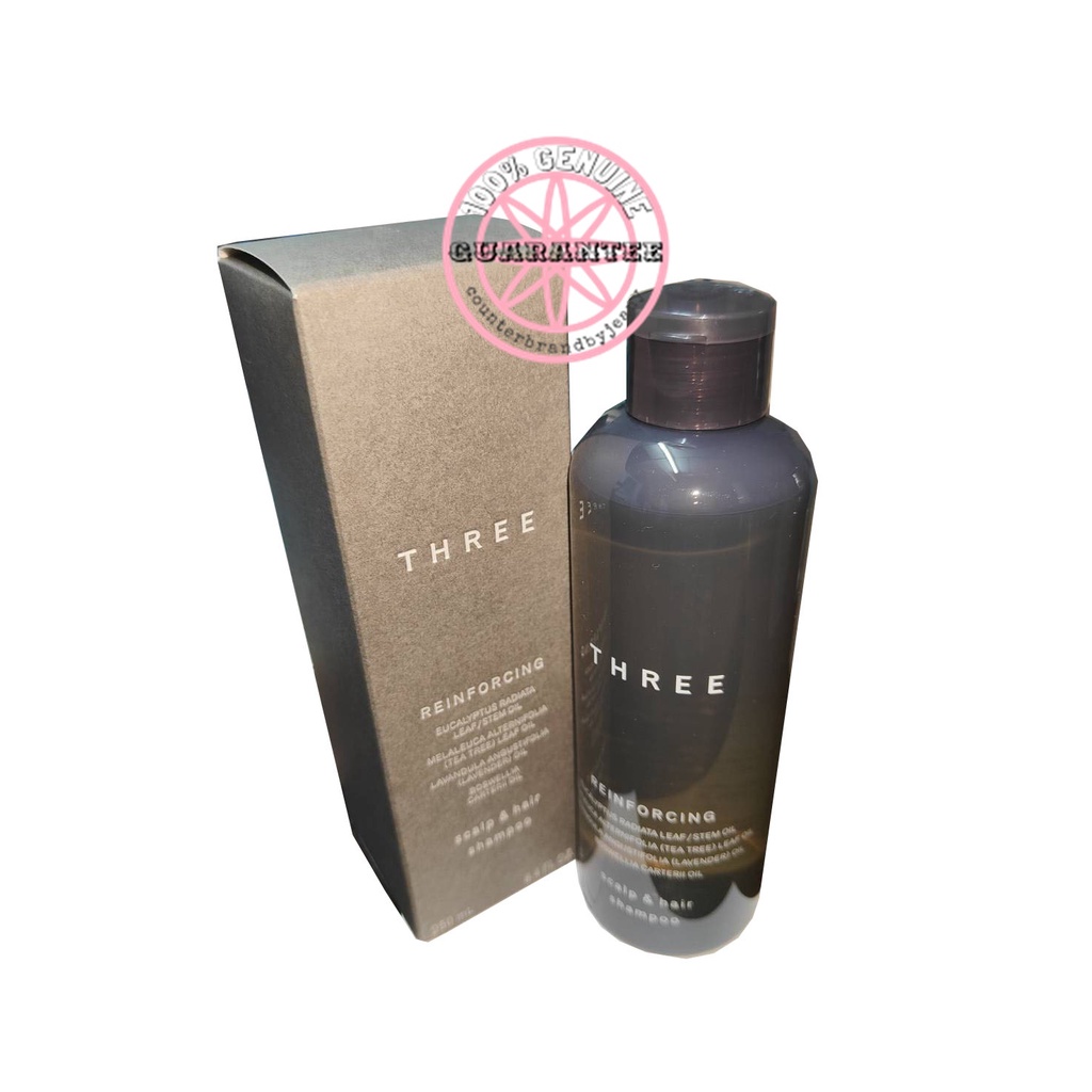แท้ป้ายไทย THREE Scalp & Hair Reinforcing Shampoo R 250mL | Shopee Thailand