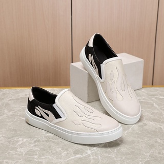 ♟♞ใหม่ AMIRI Men s Fashion Sneakers All-match Men s Shoes-AMIRI
