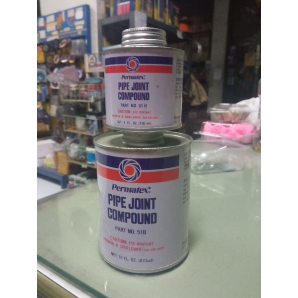 เพอร์มาเทค-น้ำยาทาเกลียวท่อ-เพอร์มาเทค-รุ่น-51h-51d-pipe-joint-compound-ของแท้-100-ทาเกลียว-กันรั่วซึม