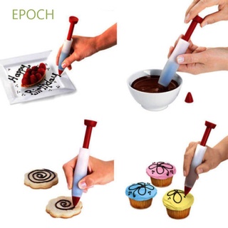 EPOCH Dessert Silicone Food Writing Pen Dining Kitchen Accessories Cake Decorating Decorator Cookie Bar Pastry Pipe Cake Tools Cream