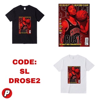 เสื้อคู่วินเทจ - เสื้อยืดสําหรับผู้ชาย▥เสื้อยืด/เสื้อเชิ้ต K.Slam Derrick Rose | นิตยสารสแลม ที | T