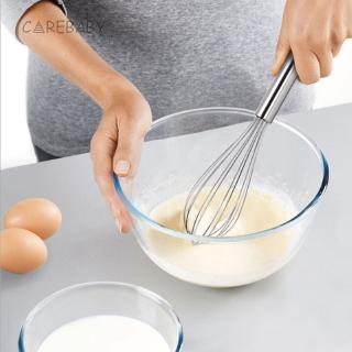 1pc Stainless Steel Egg Beater Handheld Butter Cream Whisk Mixer Kitchen Tools